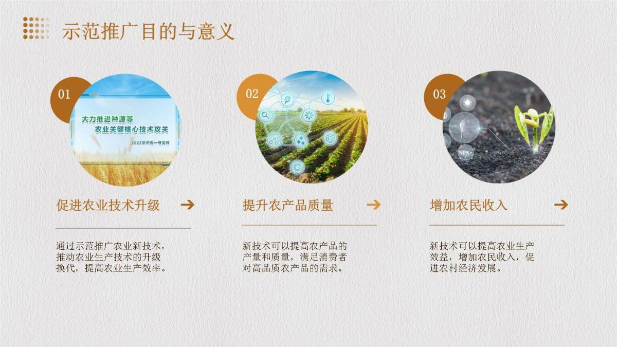 農業新技術示范推廣方案 從實驗室到田間的最后一公里